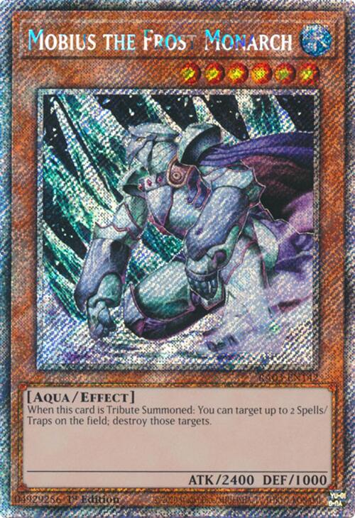 Mobius the Frost Monarch (Platinum Secret Rare) [RA03-EN142] Platinum Secret Rare | Black Swamp Games