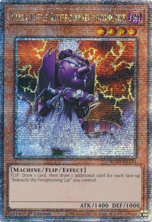 Dekoichi the Battlechanted Locomotive (Quarter Century Secret Rare) [RA03-EN144] Quarter Century Secret Rare | Black Swamp Games