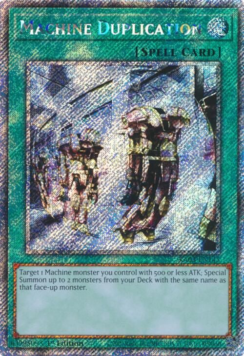 Machine Duplication (Platinum Secret Rare) [RA03-EN145] Platinum Secret Rare | Black Swamp Games