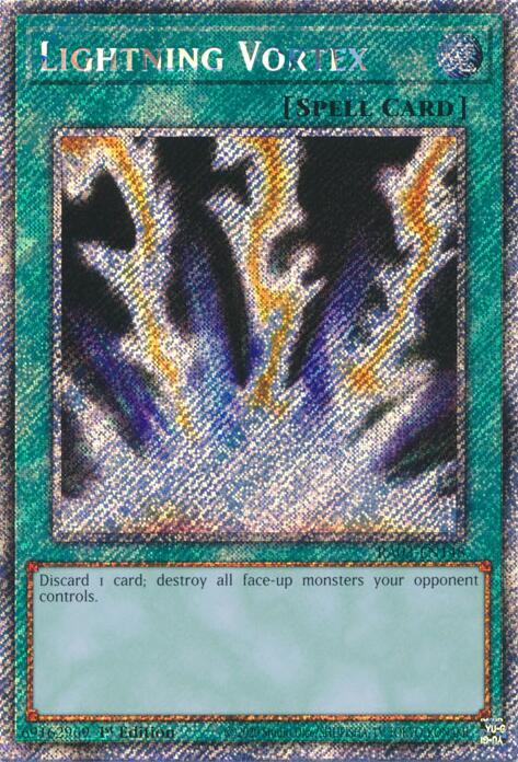Lightning Vortex (Platinum Secret Rare) [RA03-EN148] Platinum Secret Rare | Black Swamp Games