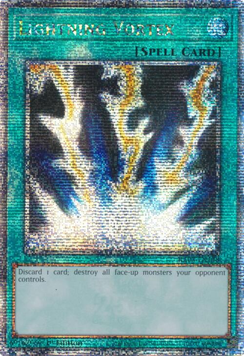 Lightning Vortex (Quarter Century Secret Rare) [RA03-EN148] Quarter Century Secret Rare | Black Swamp Games