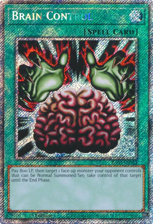 Brain Control (Platinum Secret Rare) [RA03-EN154] Platinum Secret Rare | Black Swamp Games