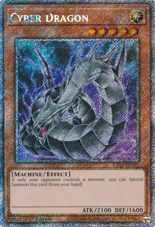 Cyber Dragon (Platinum Secret Rare) [RA03-EN155] Platinum Secret Rare | Black Swamp Games