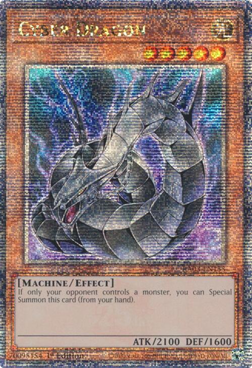 Cyber Dragon (Quarter Century Secret Rare) [RA03-EN155] Quarter Century Secret Rare | Black Swamp Games