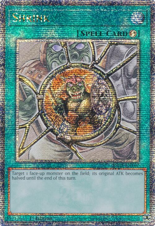 Shrink (Quarter Century Secret Rare) [RA03-EN162] Quarter Century Secret Rare | Black Swamp Games
