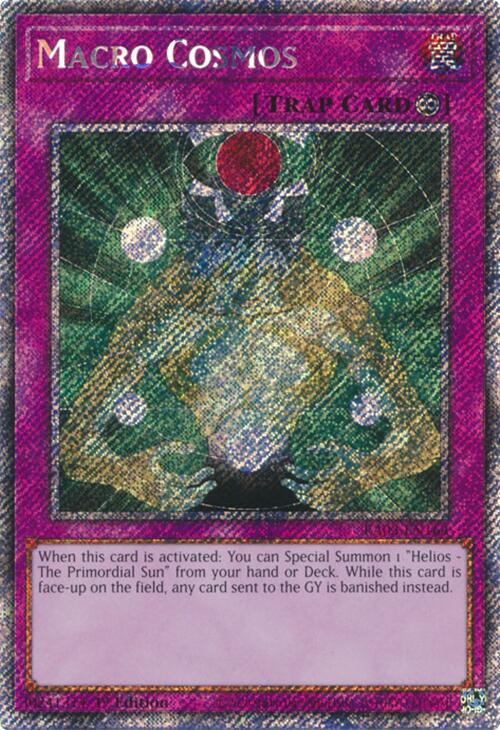 Macro Cosmos (Platinum Secret Rare) [RA03-EN164] Platinum Secret Rare | Black Swamp Games
