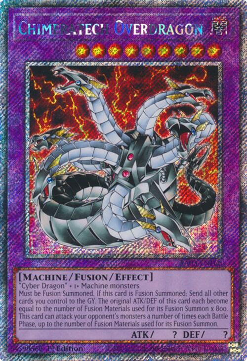 Chimeratech Overdragon (Platinum Secret Rare) [RA03-EN166] Platinum Secret Rare | Black Swamp Games