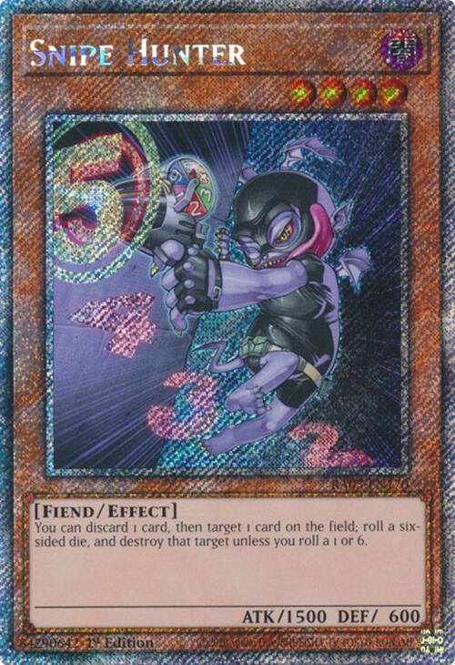 Snipe Hunter (Platinum Secret Rare) [RA03-EN170] Platinum Secret Rare | Black Swamp Games