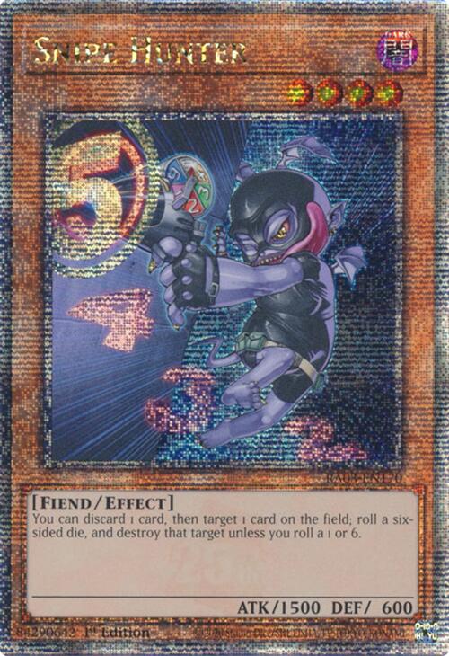 Snipe Hunter (Quarter Century Secret Rare) [RA03-EN170] Quarter Century Secret Rare | Black Swamp Games