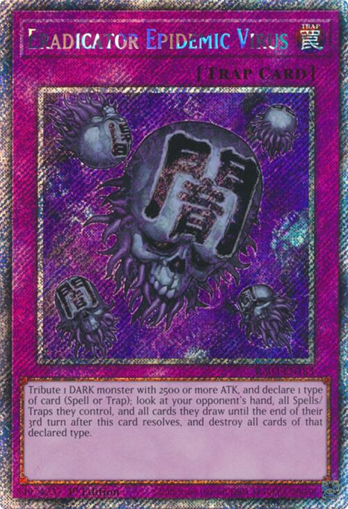 Eradicator Epidemic Virus (Platinum Secret Rare) [RA03-EN183] Platinum Secret Rare | Black Swamp Games