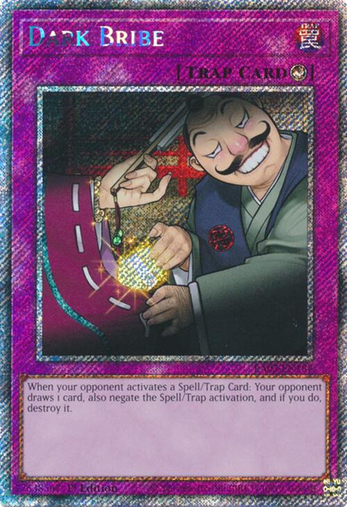 Dark Bribe (Platinum Secret Rare) [RA03-EN187] Platinum Secret Rare | Black Swamp Games