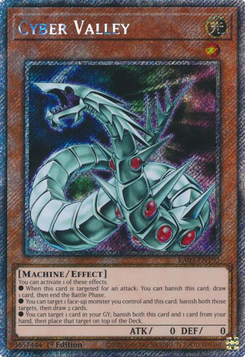Cyber Valley (Platinum Secret Rare) [RA03-EN192] Platinum Secret Rare | Black Swamp Games