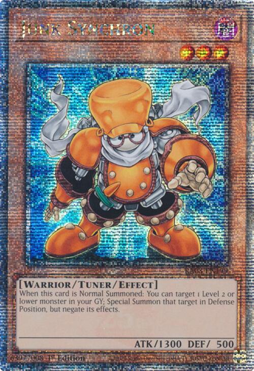 Junk Synchron (Quarter Century Secret Rare) [RA03-EN199] Quarter Century Secret Rare | Black Swamp Games