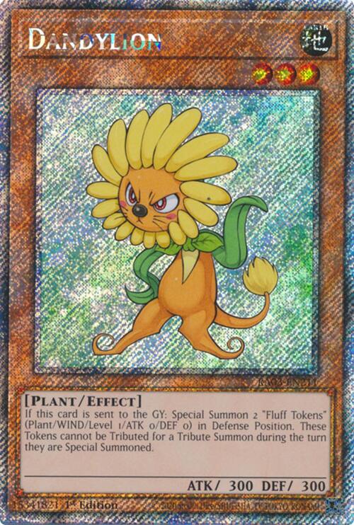Dandylion (Platinum Secret Rare) [RA03-EN211] Platinum Secret Rare | Black Swamp Games