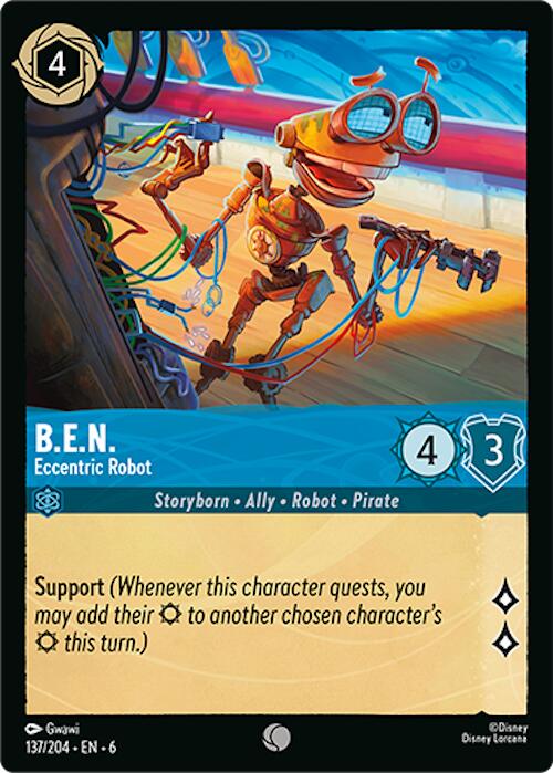 B.E.N. - Eccentric Robot (137/204) [Azurite Sea] | Black Swamp Games