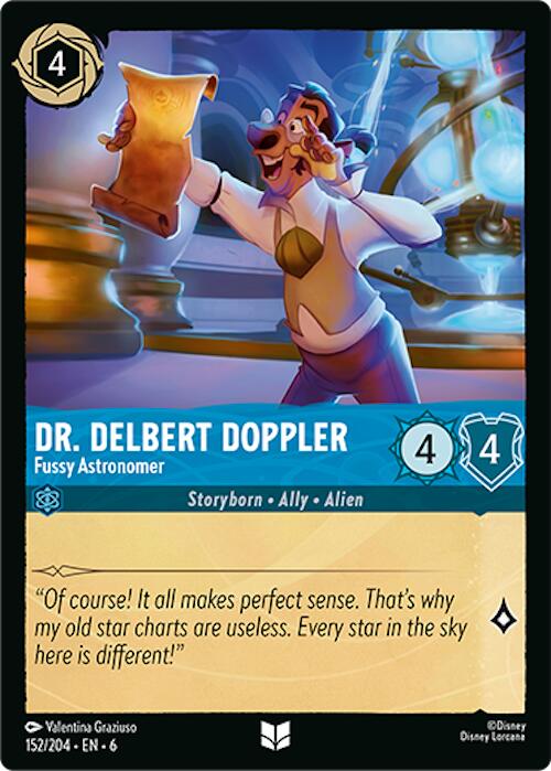 Dr. Delbert Doppler - Fussy Astronomer (152/204) [Azurite Sea] | Black Swamp Games