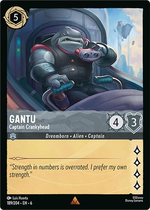 Gantu - Captain Crankyhead (189/204) [Azurite Sea] | Black Swamp Games