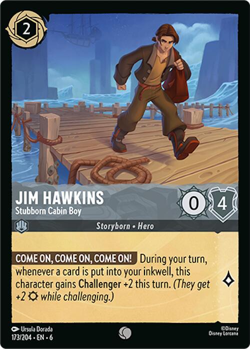 Jim Hawkins - Stubborn Cabin Boy (173/204) [Azurite Sea] | Black Swamp Games
