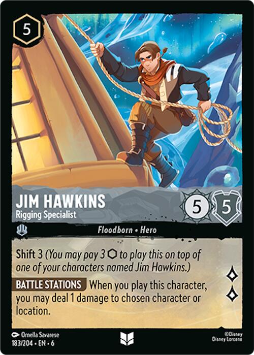 Jim Hawkins - Rigging Specialist (183/204) [Azurite Sea] | Black Swamp Games