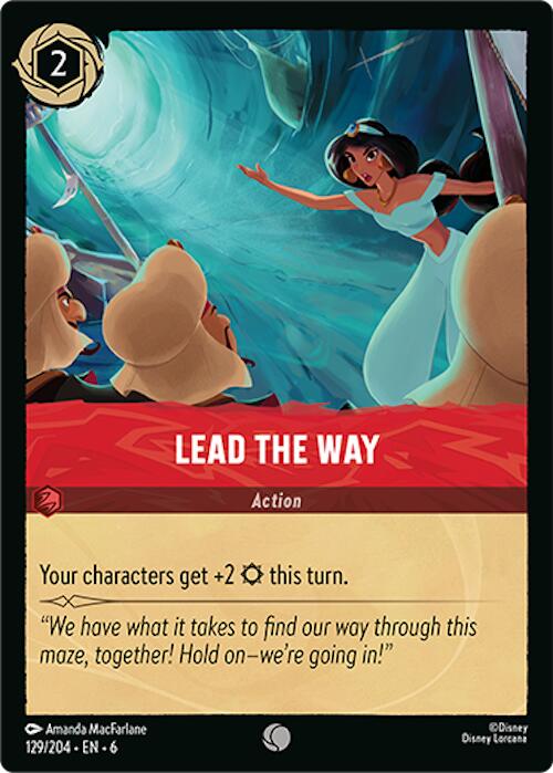 Lead the Way (129/204) [Azurite Sea] | Black Swamp Games