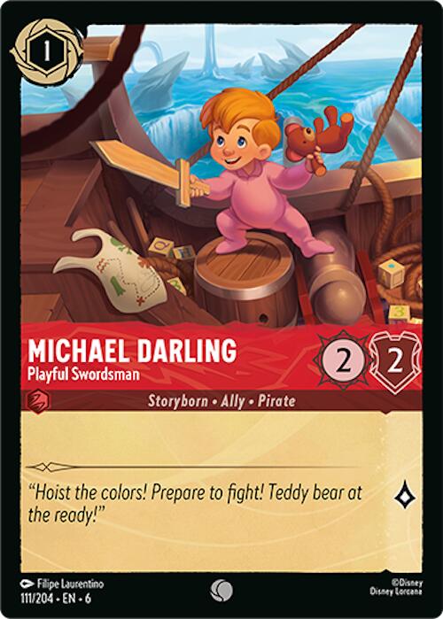 Michael Darling - Playful Swordsman (111/204) [Azurite Sea] | Black Swamp Games