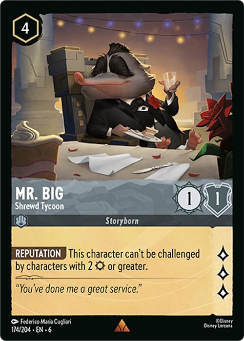 Mr. Big - Shrewd Tycoon (174/204) [Azurite Sea] | Black Swamp Games
