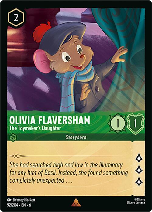 Olivia Flaversham - The Toymaker's Daughter (92/204) [Azurite Sea] | Black Swamp Games