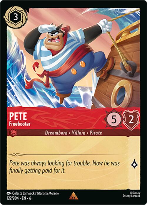 Pete - Freebooter (122/204) [Azurite Sea] | Black Swamp Games