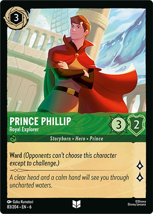 Prince Phillip - Royal Explorer (83/204) [Azurite Sea] | Black Swamp Games
