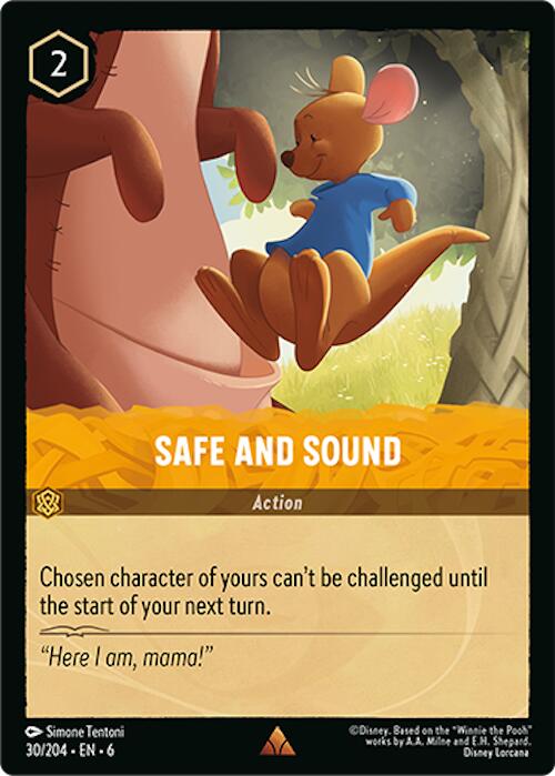 Safe and Sound (30/204) [Azurite Sea] | Black Swamp Games