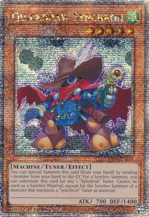Quickdraw Synchron (Quarter Century Secret Rare) [RA03-EN228] Quarter Century Secret Rare | Black Swamp Games