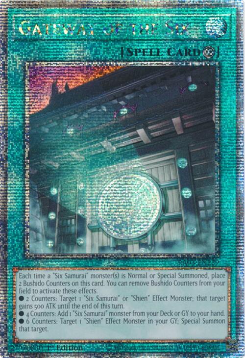 Gateway of the Six (Quarter Century Secret Rare) [RA03-EN229] Quarter Century Secret Rare | Black Swamp Games