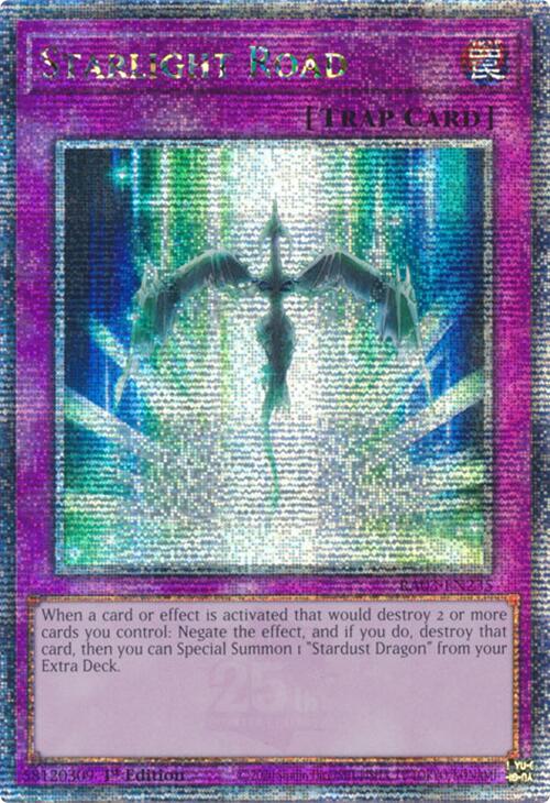 Starlight Road (Quarter Century Secret Rare) [RA03-EN235] Quarter Century Secret Rare | Black Swamp Games