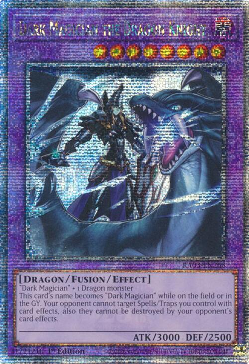 Dark Magician the Dragon Knight (Quarter Century Secret Rare) [RA03-EN268] Quarter Century Secret Rare | Black Swamp Games