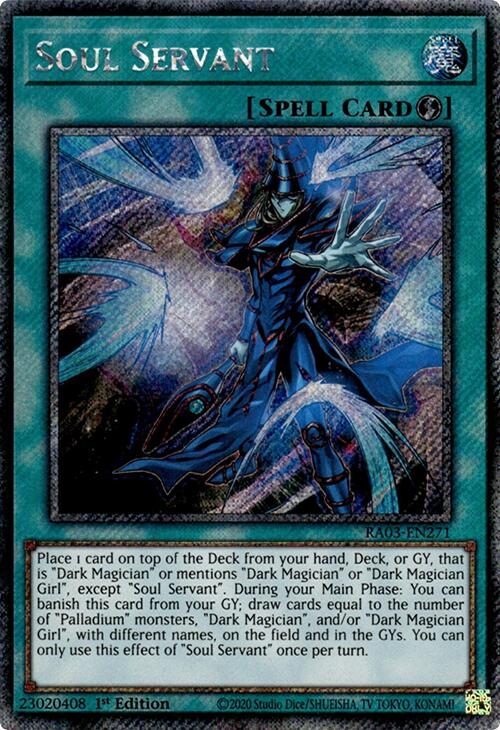Soul Servant (Platinum Secret Rare) [RA03-EN271] Platinum Secret Rare | Black Swamp Games