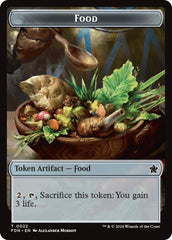 Food // Treasure Double-Sided Token [Foundations Tokens] | Black Swamp Games