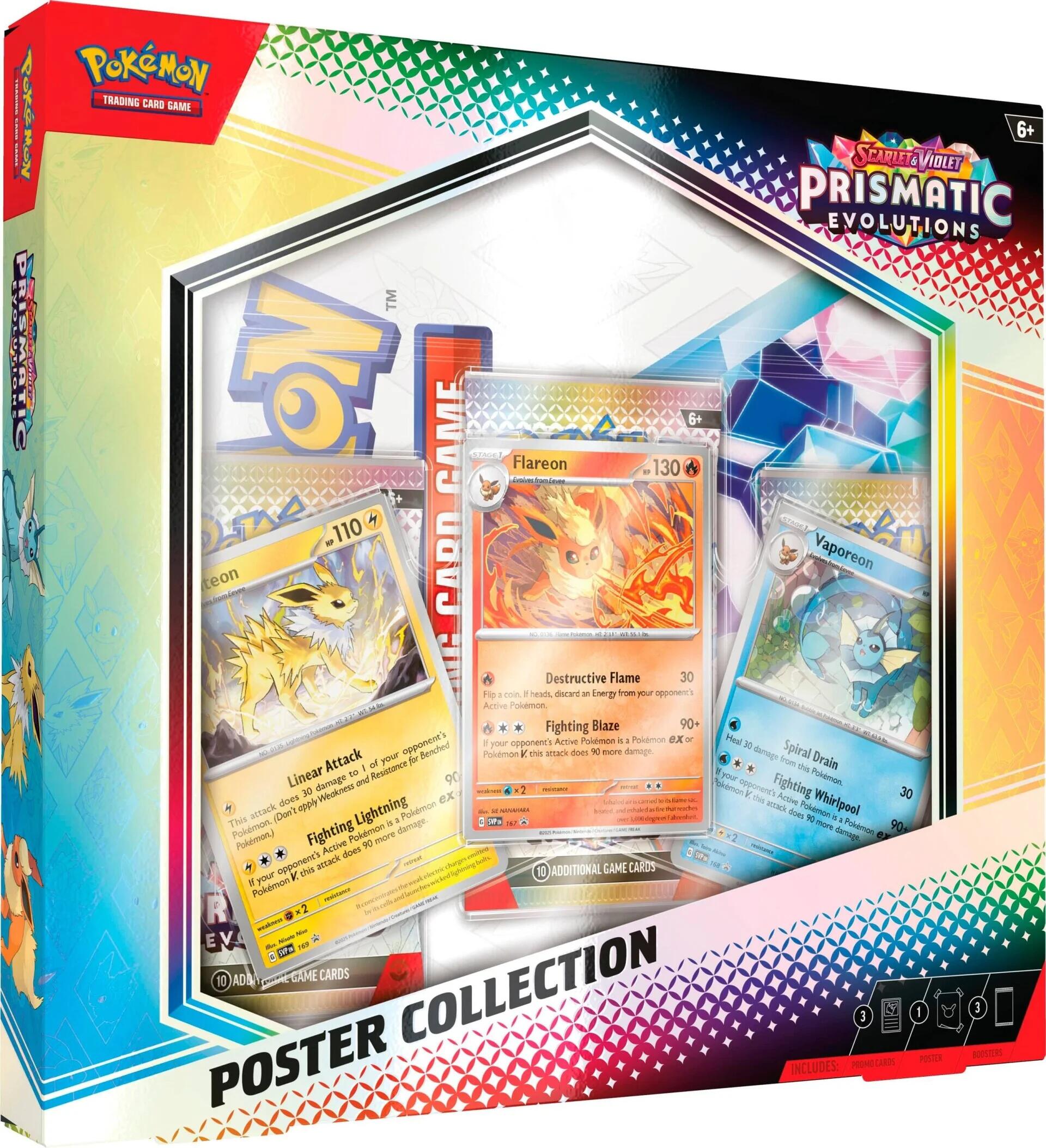 Scarlet & Violet: Prismatic Evolutions - Poster Collection | Black Swamp Games