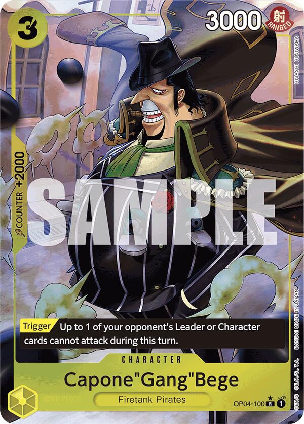 Capone"Gang"Bege (OP04-100) (Full Art) [Premium Booster -The Best-] | Black Swamp Games