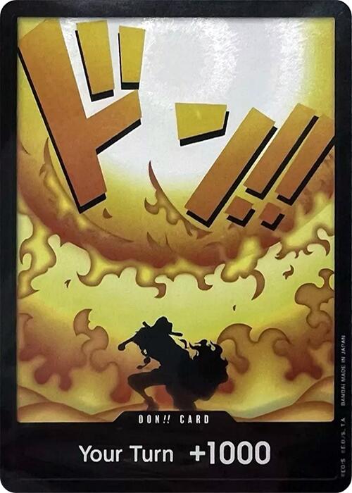DON!! Card (Portgas.D.Ace) (Devil Fruits Collection Vol. 2) [One Piece Promotion Cards] | Black Swamp Games