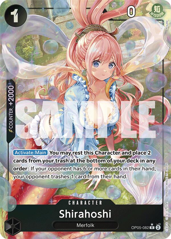 Shirahoshi (OP05-082) (Alternate Art) [Premium Booster -The Best-] | Black Swamp Games