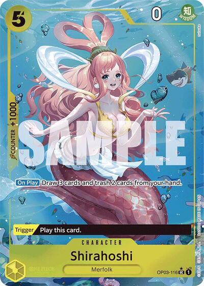 Shirahoshi (OP03-116) (Full Art) [Premium Booster -The Best-] | Black Swamp Games