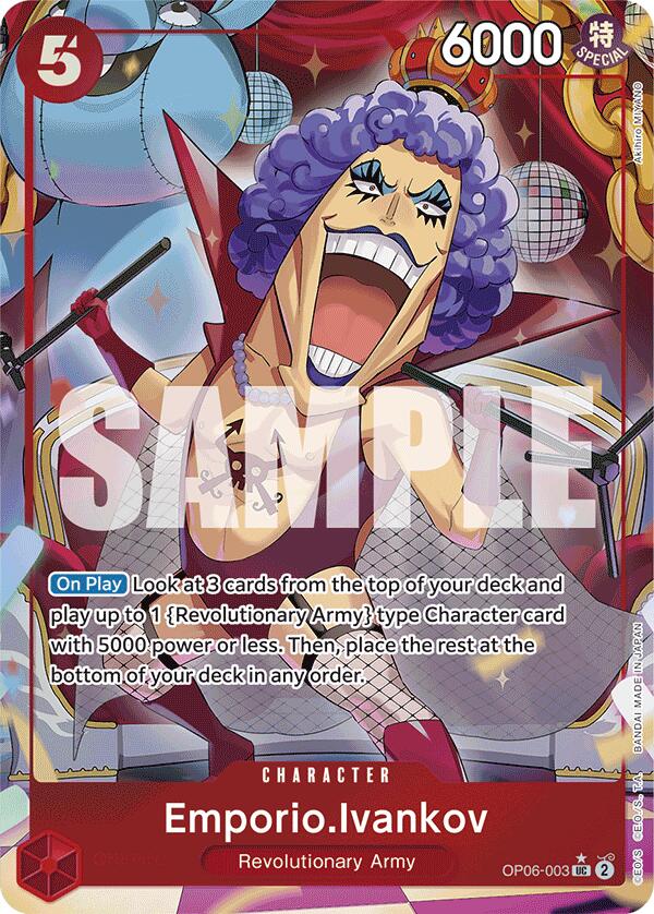 Emporio.Ivankov (Full Art) [Premium Booster -The Best-] | Black Swamp Games