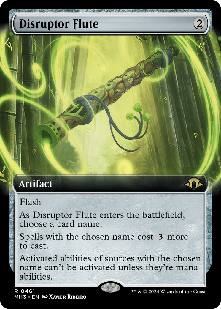 Disruptor Flute (Extended Art) [Modern Horizons 3] | Black Swamp Games