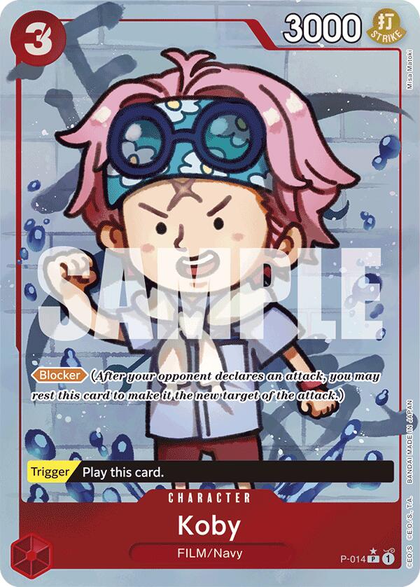 Koby (Full Art) [Premium Booster -The Best-] | Black Swamp Games