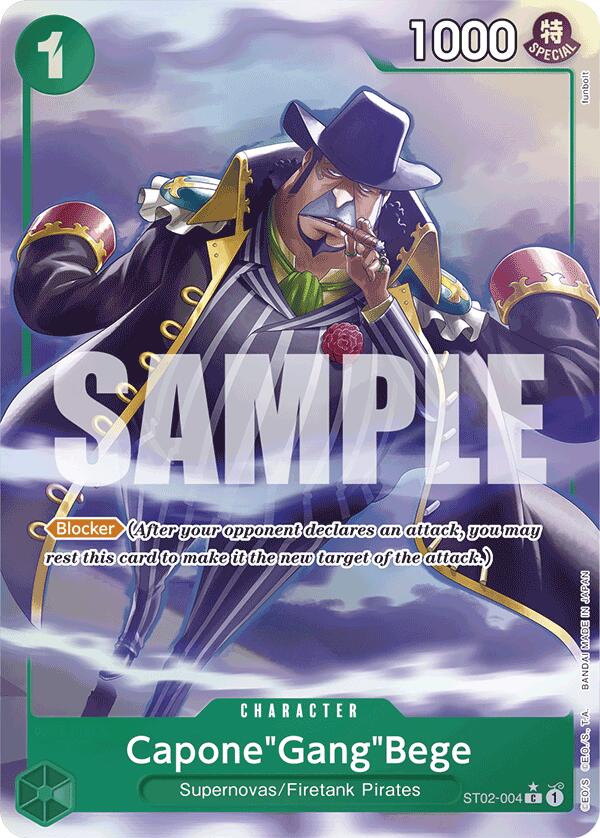 Capone"Gang"Bege (ST02-004) (Alternate Art) [Premium Booster -The Best-] | Black Swamp Games