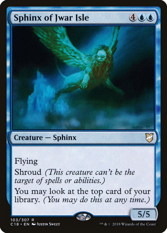 Sphinx of Jwar Isle [Commander 2018] | Black Swamp Games