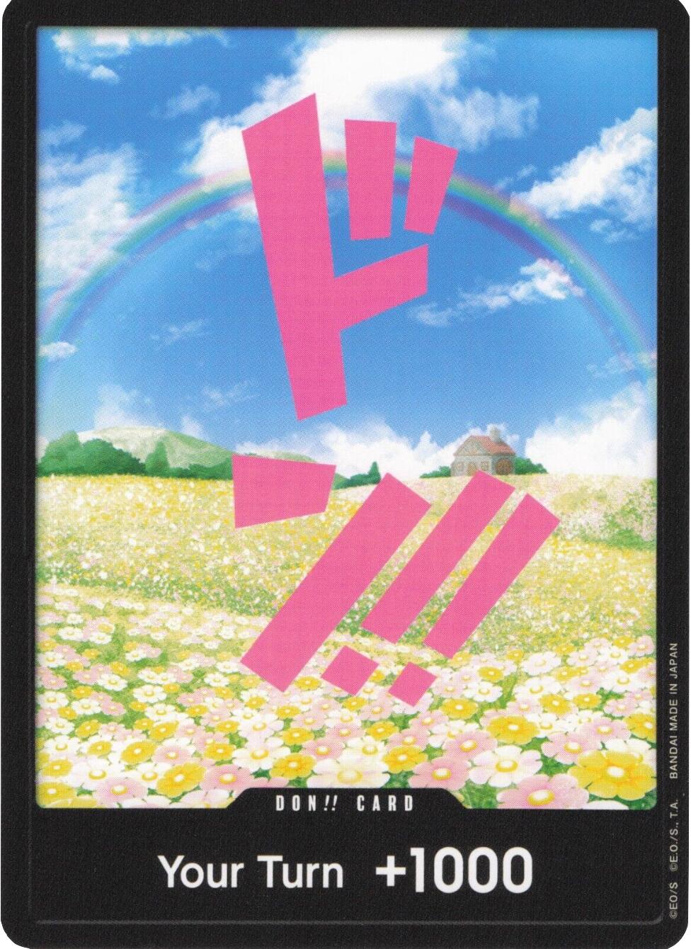 DON!! Card (Rebecca) [Premium Booster -The Best-] | Black Swamp Games