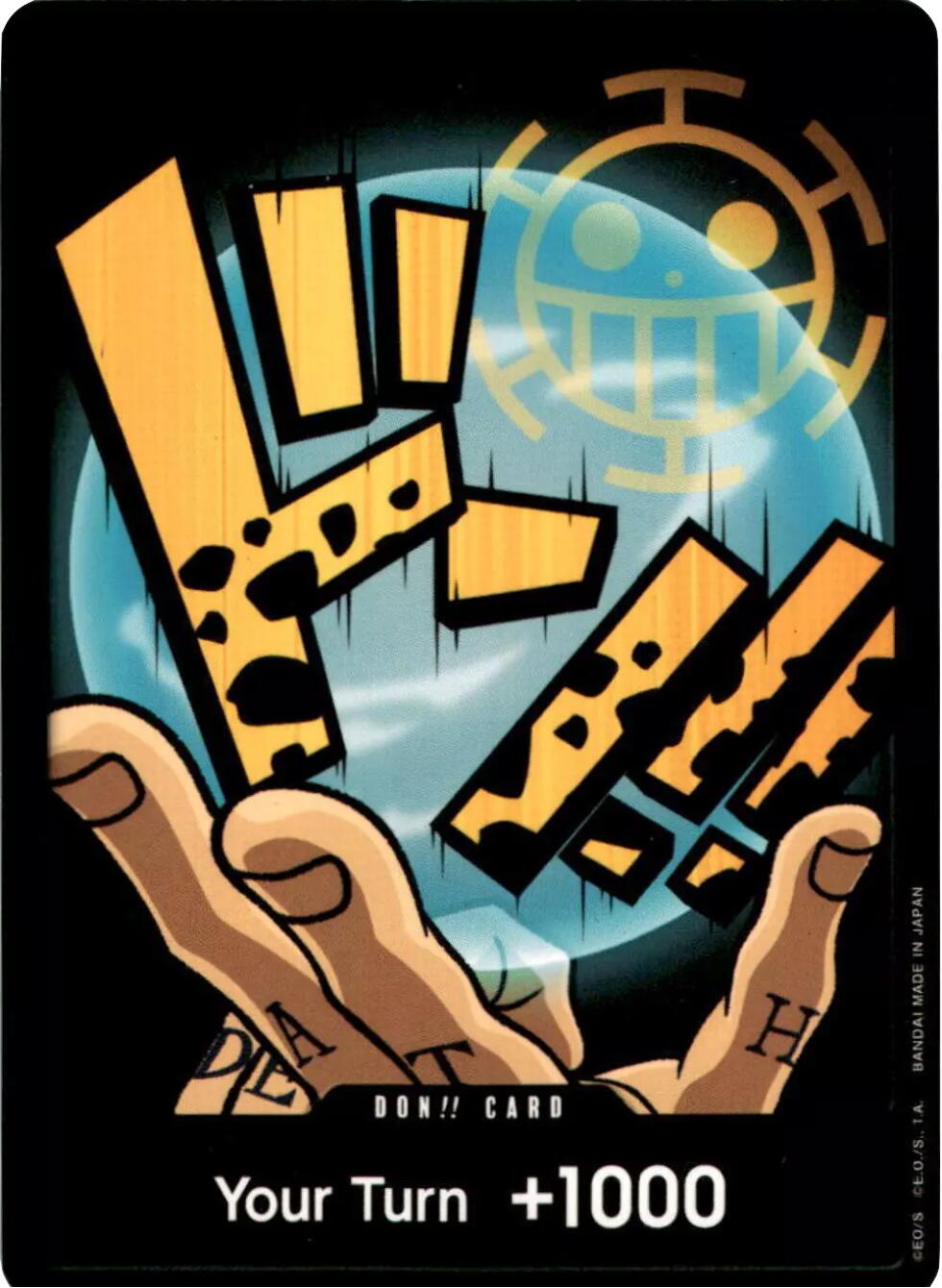 DON!! Card (Trafalgar Law) [Premium Booster -The Best-] | Black Swamp Games