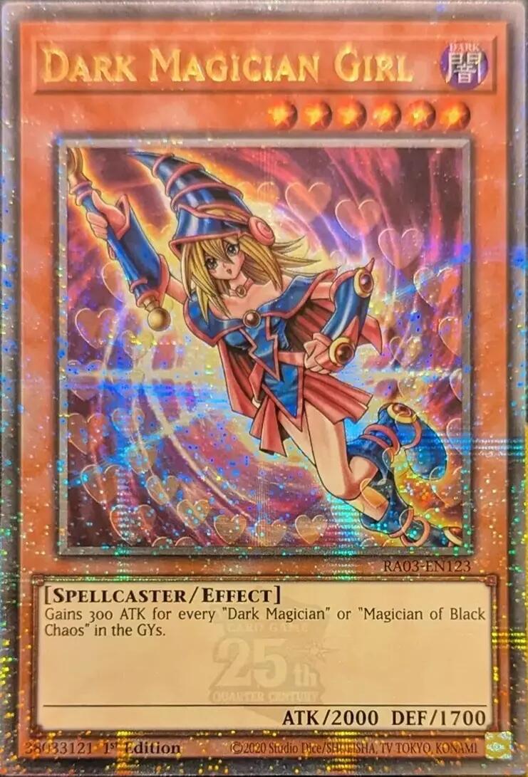 Dark Magician Girl (Quarter Century Secret Rare) (C) [RA03-EN123] Quarter Century Secret Rare | Black Swamp Games