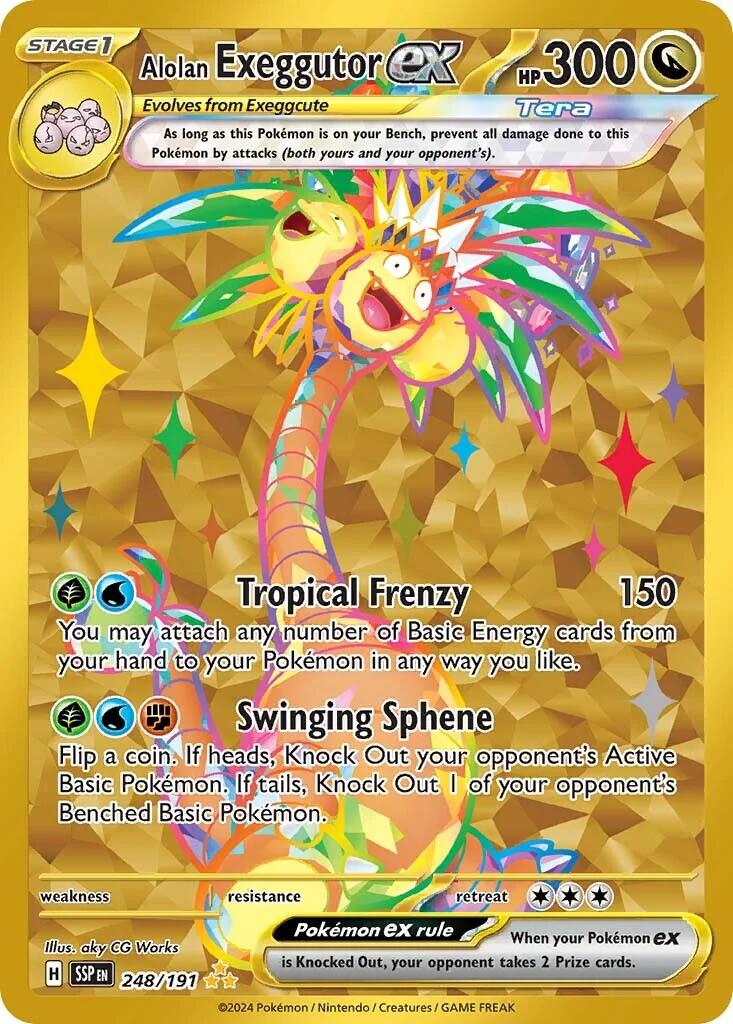 Alolan Exeggutor ex (248/191) [Scarlet & Violet: Surging Sparks] | Black Swamp Games